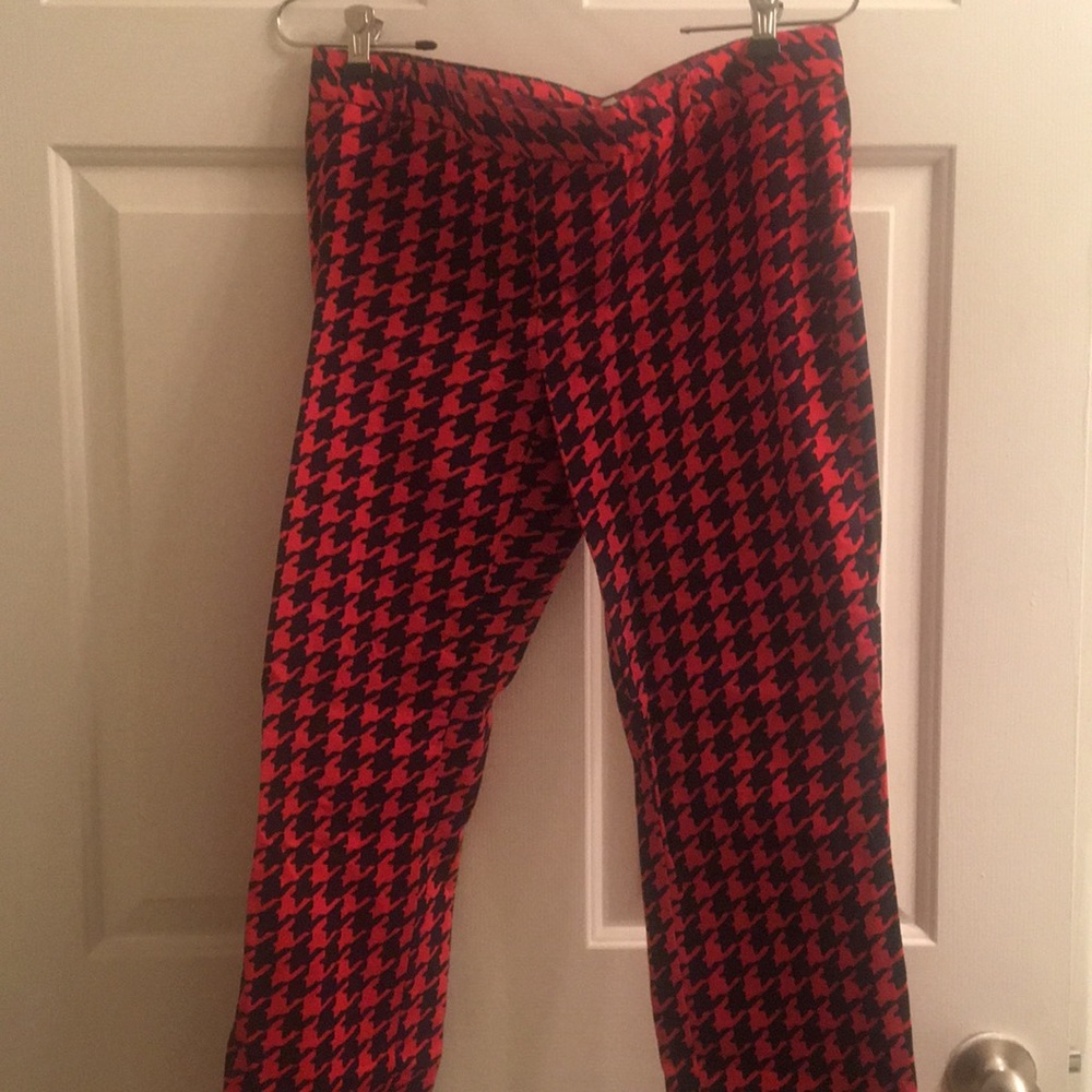 Gap houndstooth cropped pants - Picture 2 of 3